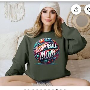 New custom basketball crewneck all sizes available. Great Xmas gift